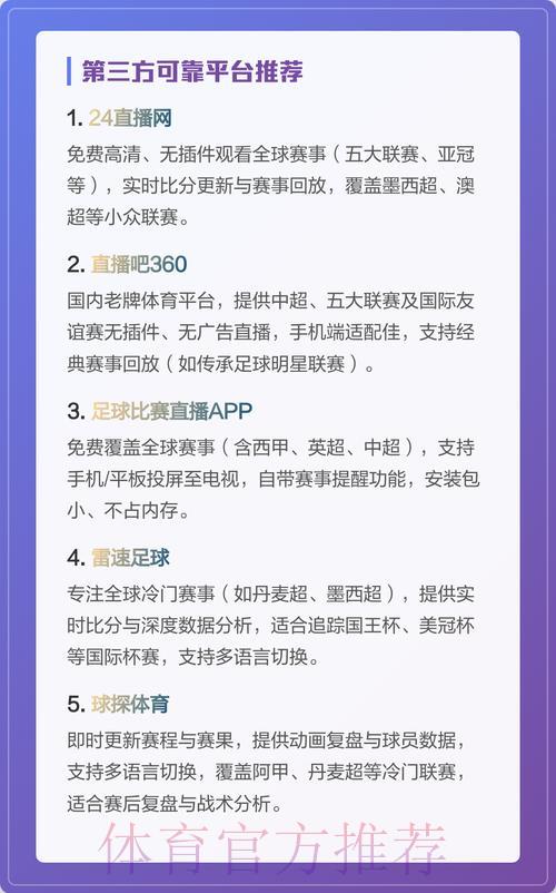 全球顶级世界杯赛事直播平台精选推荐榜单 全球顶级世界杯赛事直播平台精选推荐榜单
